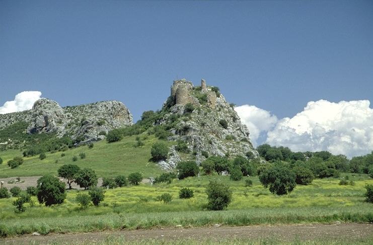 Schlie�lich entdecke ich dann doch einen ganz leichten Anstieg auf der Westseite. 